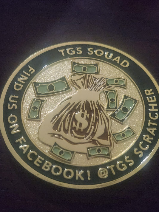 Scratchoff Page Coin